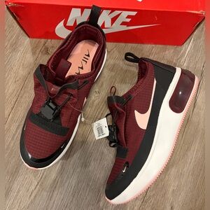 Nike Maroon and Pink Sneakers